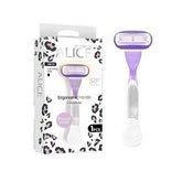 ALICE ERGONOMIC HANDLE CONFIDENCE 5 TRIPLE BLADE 1PCS PURPLE